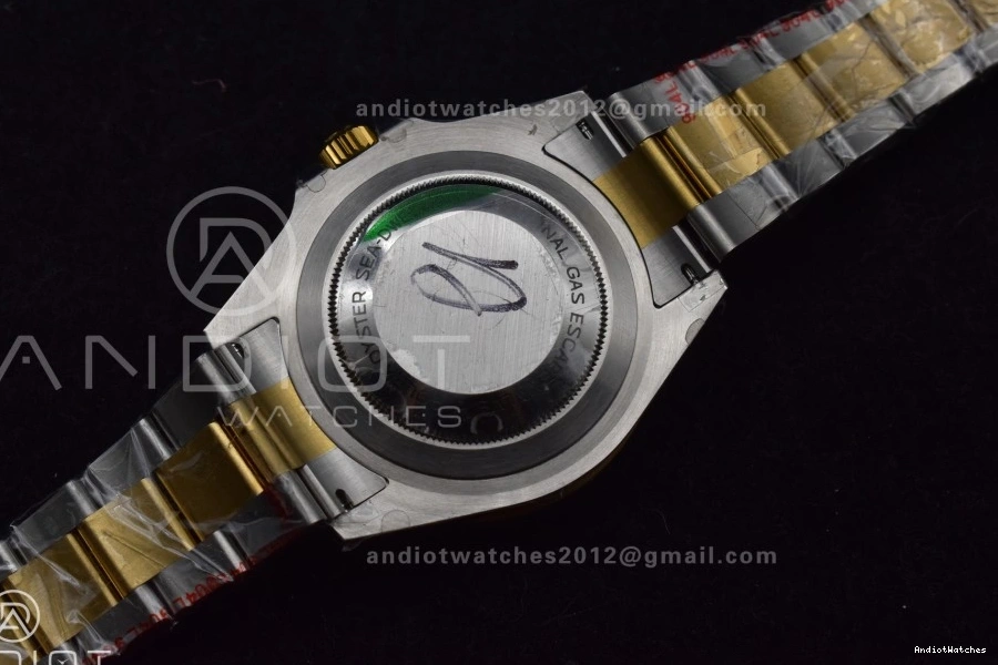 Two Sea-Dweller GMF on 126603 Dial Edition SS V A2824 Best YG YG SS 1061 Upgraded Black Tone Bracelet 1012
